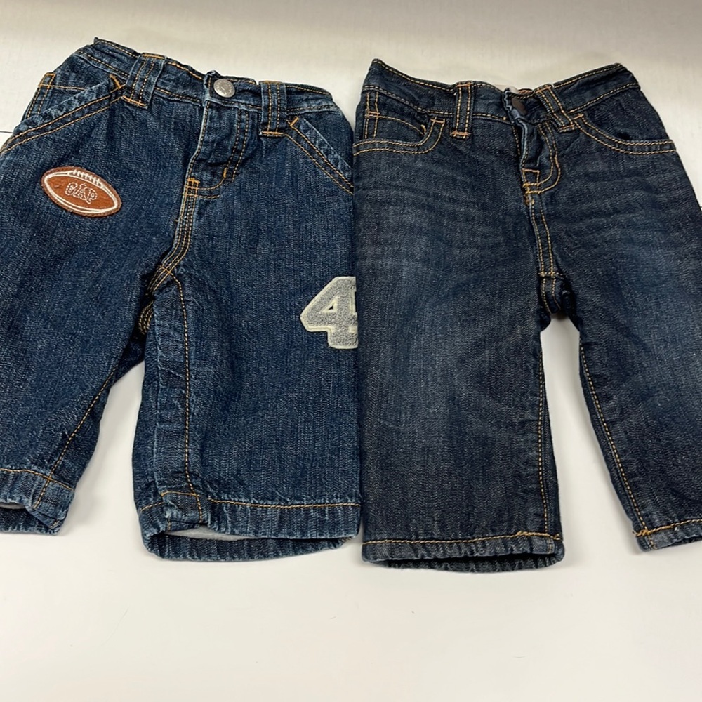 Gap lined infant jeans! 2pack